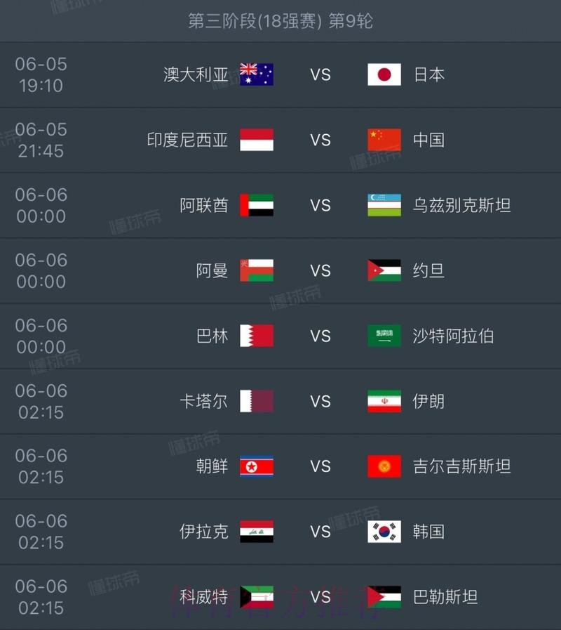 2026世界杯直播一览实时赛程直播平台